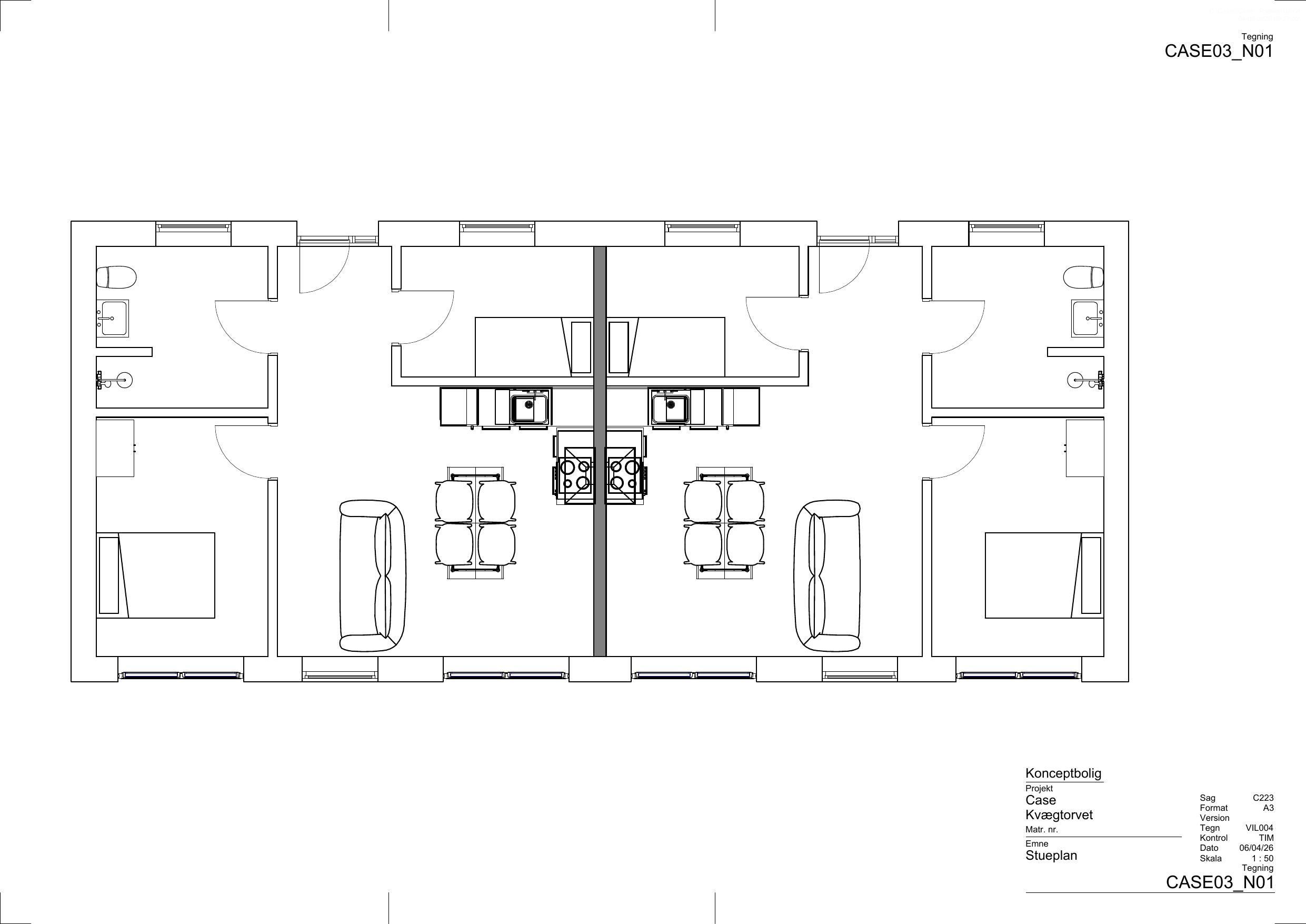 Stueplan for Kvægtorvet, Slagelse